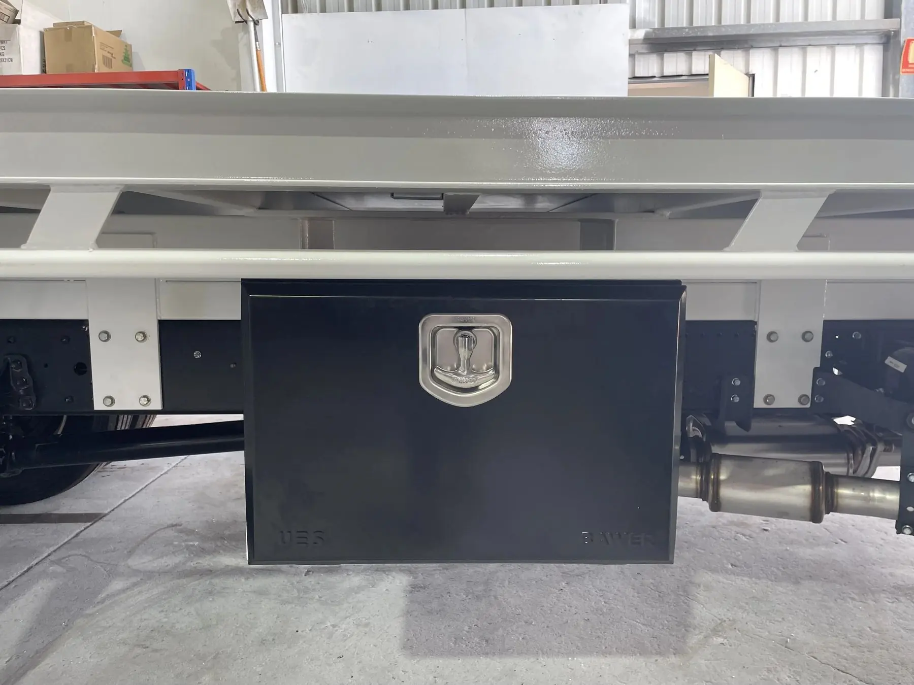 Under-tray toolbox